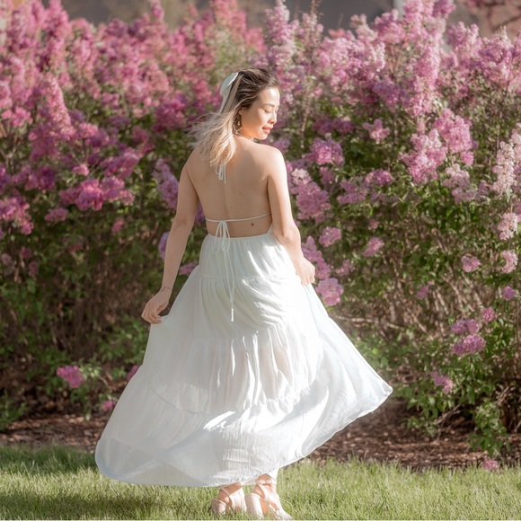 Maxi white dress - Picture 2 of 2